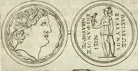 An illustration from Thesaurus numismatum e musaeo Caroli Patini (1672)
