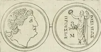 An illustration from Thesaurus numismatum e musaeo Caroli Patini (1672)