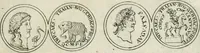 An illustration from Thesaurus numismatum e musaeo Caroli Patini (1672)