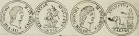 An illustration from Thesaurus numismatum e musaeo Caroli Patini (1672)