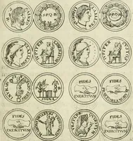 An illustration from Thesaurus numismatum e musaeo Caroli Patini (1672)