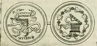 An illustration from Thesaurus numismatum e musaeo Caroli Patini (1672)