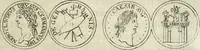 An illustration from Thesaurus numismatum e musaeo Caroli Patini (1672)