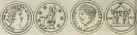 An illustration from Thesaurus numismatum e musaeo Caroli Patini (1672)