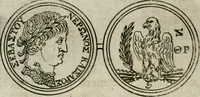 An illustration from Thesaurus numismatum e musaeo Caroli Patini (1672)