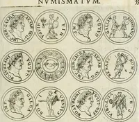 An illustration from Thesaurus numismatum e musaeo Caroli Patini (1672)