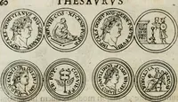 An illustration from Thesaurus numismatum e musaeo Caroli Patini (1672)