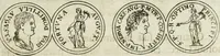 An illustration from Thesaurus numismatum e musaeo Caroli Patini (1672)