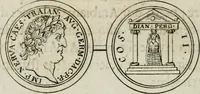 An illustration from Thesaurus numismatum e musaeo Caroli Patini (1672)