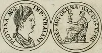 An illustration from Thesaurus numismatum e musaeo Caroli Patini (1672)