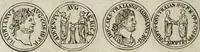 An illustration from Thesaurus numismatum e musaeo Caroli Patini (1672)