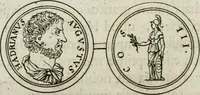 An illustration from Thesaurus numismatum e musaeo Caroli Patini (1672)