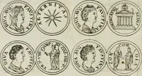An illustration from Thesaurus numismatum e musaeo Caroli Patini (1672)