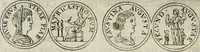 An illustration from Thesaurus numismatum e musaeo Caroli Patini (1672)
