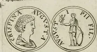 An illustration from Thesaurus numismatum e musaeo Caroli Patini (1672)