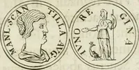 An illustration from Thesaurus numismatum e musaeo Caroli Patini (1672)