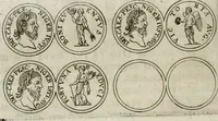An illustration from Thesaurus numismatum e musaeo Caroli Patini (1672)