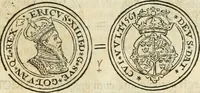 An illustration from Thesaurus nummorum sueo-gothicorum : studio indefesso Eliae Brenneri L. annorum spatio collectus, secundum seriem temporum dispositus, atqve e tenebris, cum commentatione in apricum prolatus ; accessit ejusdem auctoris Libellus de nummophylaciis Sveciae: de scriptoribus rei nummariae svethicae, atque de thesauris, seu variis vetustorum nummorum cumulis, passim per Sveoniam fortuito casu repertis (1731)