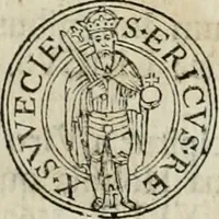 An illustration from Thesaurus nummorum sueo-gothicorum : studio indefesso Eliae Brenneri L. annorum spatio collectus, secundum seriem temporum dispositus, atqve e tenebris, cum commentatione in apricum prolatus ; accessit ejusdem auctoris Libellus de nummophylaciis Sveciae: de scriptoribus rei nummariae svethicae, atque de thesauris, seu variis vetustorum nummorum cumulis, passim per Sveoniam fortuito casu repertis (1731)