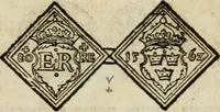 An illustration from Thesaurus nummorum sueo-gothicorum : studio indefesso Eliae Brenneri L. annorum spatio collectus, secundum seriem temporum dispositus, atqve e tenebris, cum commentatione in apricum prolatus ; accessit ejusdem auctoris Libellus de nummophylaciis Sveciae: de scriptoribus rei nummariae svethicae, atque de thesauris, seu variis vetustorum nummorum cumulis, passim per Sveoniam fortuito casu repertis (1731)