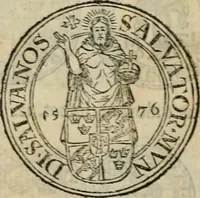 An illustration from Thesaurus nummorum sueo-gothicorum : studio indefesso Eliae Brenneri L. annorum spatio collectus, secundum seriem temporum dispositus, atqve e tenebris, cum commentatione in apricum prolatus ; accessit ejusdem auctoris Libellus de nummophylaciis Sveciae: de scriptoribus rei nummariae svethicae, atque de thesauris, seu variis vetustorum nummorum cumulis, passim per Sveoniam fortuito casu repertis (1731)