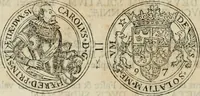 An illustration from Thesaurus nummorum sueo-gothicorum : studio indefesso Eliae Brenneri L. annorum spatio collectus, secundum seriem temporum dispositus, atqve e tenebris, cum commentatione in apricum prolatus ; accessit ejusdem auctoris Libellus de nummophylaciis Sveciae: de scriptoribus rei nummariae svethicae, atque de thesauris, seu variis vetustorum nummorum cumulis, passim per Sveoniam fortuito casu repertis (1731)