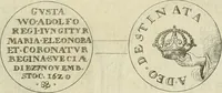 An illustration from Thesaurus nummorum sueo-gothicorum : studio indefesso Eliae Brenneri L. annorum spatio collectus, secundum seriem temporum dispositus, atqve e tenebris, cum commentatione in apricum prolatus ; accessit ejusdem auctoris Libellus de nummophylaciis Sveciae: de scriptoribus rei nummariae svethicae, atque de thesauris, seu variis vetustorum nummorum cumulis, passim per Sveoniam fortuito casu repertis (1731)