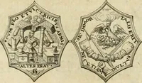 An illustration from Thesaurus nummorum sueo-gothicorum : studio indefesso Eliae Brenneri L. annorum spatio collectus, secundum seriem temporum dispositus, atqve e tenebris, cum commentatione in apricum prolatus ; accessit ejusdem auctoris Libellus de nummophylaciis Sveciae: de scriptoribus rei nummariae svethicae, atque de thesauris, seu variis vetustorum nummorum cumulis, passim per Sveoniam fortuito casu repertis (1731)