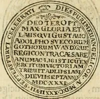 An illustration from Thesaurus nummorum sueo-gothicorum : studio indefesso Eliae Brenneri L. annorum spatio collectus, secundum seriem temporum dispositus, atqve e tenebris, cum commentatione in apricum prolatus ; accessit ejusdem auctoris Libellus de nummophylaciis Sveciae: de scriptoribus rei nummariae svethicae, atque de thesauris, seu variis vetustorum nummorum cumulis, passim per Sveoniam fortuito casu repertis (1731)