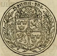 An illustration from Thesaurus nummorum sueo-gothicorum : studio indefesso Eliae Brenneri L. annorum spatio collectus, secundum seriem temporum dispositus, atqve e tenebris, cum commentatione in apricum prolatus ; accessit ejusdem auctoris Libellus de nummophylaciis Sveciae: de scriptoribus rei nummariae svethicae, atque de thesauris, seu variis vetustorum nummorum cumulis, passim per Sveoniam fortuito casu repertis (1731)