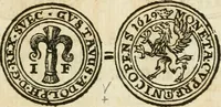 An illustration from Thesaurus nummorum sueo-gothicorum : studio indefesso Eliae Brenneri L. annorum spatio collectus, secundum seriem temporum dispositus, atqve e tenebris, cum commentatione in apricum prolatus ; accessit ejusdem auctoris Libellus de nummophylaciis Sveciae: de scriptoribus rei nummariae svethicae, atque de thesauris, seu variis vetustorum nummorum cumulis, passim per Sveoniam fortuito casu repertis (1731)