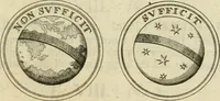 An illustration from Thesaurus nummorum sueo-gothicorum : studio indefesso Eliae Brenneri L. annorum spatio collectus, secundum seriem temporum dispositus, atqve e tenebris, cum commentatione in apricum prolatus ; accessit ejusdem auctoris Libellus de nummophylaciis Sveciae: de scriptoribus rei nummariae svethicae, atque de thesauris, seu variis vetustorum nummorum cumulis, passim per Sveoniam fortuito casu repertis (1731)