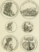 An illustration from Thesaurus nummorum sueo-gothicorum : studio indefesso Eliae Brenneri L. annorum spatio collectus, secundum seriem temporum dispositus, atqve e tenebris, cum commentatione in apricum prolatus ; accessit ejusdem auctoris Libellus de nummophylaciis Sveciae: de scriptoribus rei nummariae svethicae, atque de thesauris, seu variis vetustorum nummorum cumulis, passim per Sveoniam fortuito casu repertis (1731)