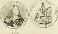 An illustration from Thesaurus nummorum sueo-gothicorum : studio indefesso Eliae Brenneri L. annorum spatio collectus, secundum seriem temporum dispositus, atqve e tenebris, cum commentatione in apricum prolatus ; accessit ejusdem auctoris Libellus de nummophylaciis Sveciae: de scriptoribus rei nummariae svethicae, atque de thesauris, seu variis vetustorum nummorum cumulis, passim per Sveoniam fortuito casu repertis (1731)