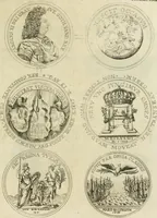 An illustration from Thesaurus nummorum sueo-gothicorum : studio indefesso Eliae Brenneri L. annorum spatio collectus, secundum seriem temporum dispositus, atqve e tenebris, cum commentatione in apricum prolatus ; accessit ejusdem auctoris Libellus de nummophylaciis Sveciae: de scriptoribus rei nummariae svethicae, atque de thesauris, seu variis vetustorum nummorum cumulis, passim per Sveoniam fortuito casu repertis (1731)