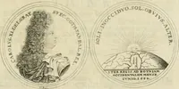 An illustration from Thesaurus nummorum sueo-gothicorum : studio indefesso Eliae Brenneri L. annorum spatio collectus, secundum seriem temporum dispositus, atqve e tenebris, cum commentatione in apricum prolatus ; accessit ejusdem auctoris Libellus de nummophylaciis Sveciae: de scriptoribus rei nummariae svethicae, atque de thesauris, seu variis vetustorum nummorum cumulis, passim per Sveoniam fortuito casu repertis (1731)