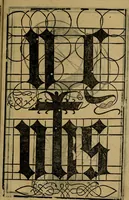 An illustration from Thesavro de scrittori : opera artificiosa, laquale con grandissima arte, si per pratica come per geometria, insegna a scriuere diuerse sorte littere, cioe cancellerescha, merchantescha, formata, cursiua, antiqua, moderna et bastarda, de piu sorte : cum uiarij e bellissimi exempli & altre sorte littere de uarie lingue, cioe grecha, hebraicha, caldea & arabicha : tutte extratte da diuersi et probatissimi auttori, & massimamente da lo praeclarissimo Sigismvndo Fanto, nobile ferrarese, mathematico et architettore eruditissimo, dele mesure e ragione de littere primo inuentore (1532)