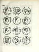 Picture 3 of 38 from Thesavrvs selectorvm nvmismatvm antiqvorvm : quo, praeter imagines & seriem imperatorum Romanorum à C. IVL. Caesare ad Constantinvm Magnum usque, quicquid fere monumentorum ex Romana antiquitate in nummis veteribus restat, reconditum est : cum singulorum succincta descriptione & accurata enarratione (1677), leaf 45