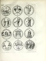 An illustration from Thesavrvs selectorvm nvmismatvm antiqvorvm : quo, praeter imagines & seriem imperatorum Romanorum à C. IVL. Caesare ad Constantinvm Magnum usque, quicquid fere monumentorum ex Romana antiquitate in nummis veteribus restat, reconditum est : cum singulorum succincta descriptione & accurata enarratione (1677)