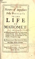 An illustration from The true nature of imposture fully display'd in the life of Mahomet; with a Discourse annex'd for the vindicating of Christianity from this charge; offered to the consideration of the deists of the present age (1698)