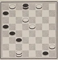 An illustration from The Third American tourney : at Chicago, Illinois, January 11th to 15th, 1915 for the Checker Championship of America and $500.00 in prizes (1915)