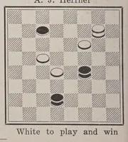 Picture 6 of 6 from The Third American tourney : at Chicago, Illinois, January 11th to 15th, 1915 for the Checker Championship of America and $500.00 in prizes (1915), leaf 336