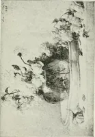 An illustration from The third annual exhibition held at the Carnegie Institute, November third, eighteen hundred and ninety-eight, till January first, eighteen hundred and ninety-nine (1898)