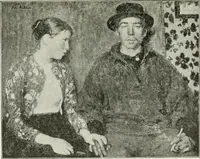 Picture 12 of 30 from The third annual exhibition held at the Carnegie Institute, November third, eighteen hundred and ninety-eight, till January first, eighteen hundred and ninety-nine (1898), leaf 122
