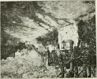 An illustration from The third annual exhibition held at the Carnegie Institute, November third, eighteen hundred and ninety-eight, till January first, eighteen hundred and ninety-nine (1898)