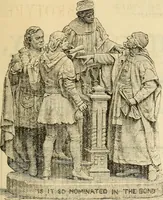 An illustration from Third annual exhibition of black and white art : open from Dec. 18th to Jan. 1st, held at the National Academy of Design (1880)