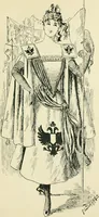 An illustration from Thirty original sketches for fancy costumes : specially drawn, from our suggestions, by R. L. Bööcke (1894)
