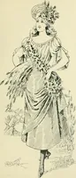 An illustration from Thirty original sketches for fancy costumes : specially drawn, from our suggestions, by R. L. Bööcke (1894)