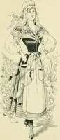 An illustration from Thirty original sketches for fancy costumes : specially drawn, from our suggestions, by R. L. Bööcke (1894)