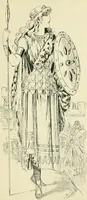 An illustration from Thirty original sketches for fancy costumes : specially drawn, from our suggestions, by R. L. Bööcke (1894)